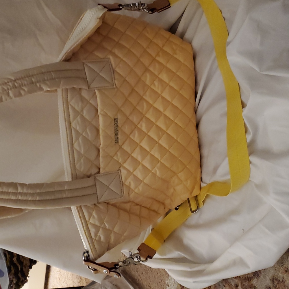 MZ Wallace Medium Sutton in Butter – Soft Yellow Neutral